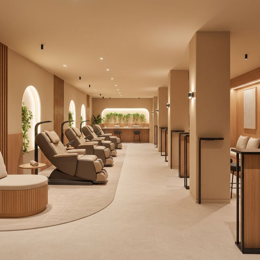 IrieRelief Recovery Studio modern interior